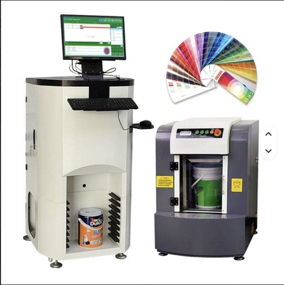 Máquina de tintado de distribuidor de pintura computarizado y máquina de ajuste automático de ajuste de pintura